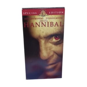 Hannibal VHS Tape (2001) – Horror/Crime Thriller